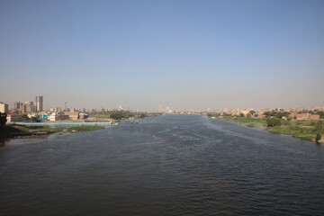 Fototapeta na wymiar A general view of the Nile