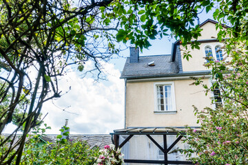 Detailaufnahme von Schloss Schöneck