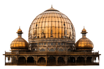 Obraz premium dome on building, isolated object on transparent background