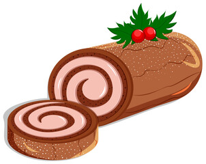 Chocolate Yule Log Cake: A Traditional Holiday Delight