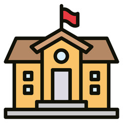 School Building Icon