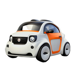 car with a car,Cartoon Avatar for Digital Content,Character Illustration for Creative Projects