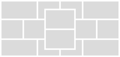 Pictures or photos frame collage photo frames and digital photo wall template