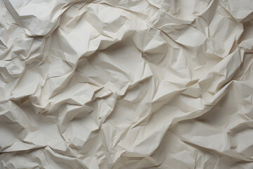 Crumpled paper texture and background 