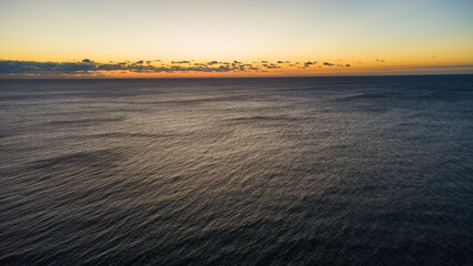 sunrise on the beach miami south florida usa