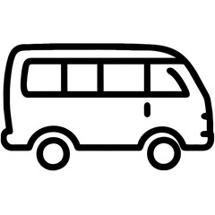 van vector icon