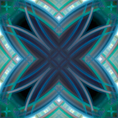 Seamless geometric pattern. Color print.