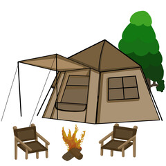 Camping tent
