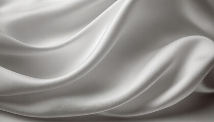 Obraz premium Abstract background luxury cloth, white silk texture