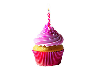 birthday cupcake