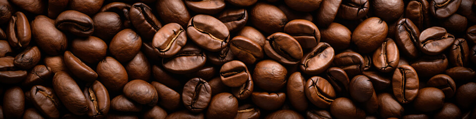 Background illustation of coffee beans. 