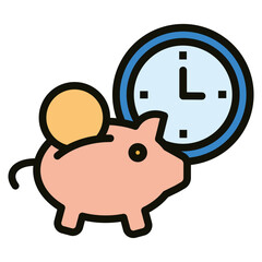 Time Value Of Money Icon
