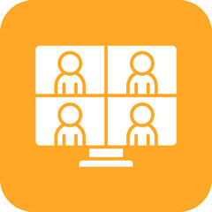 Conference Call Line Icon