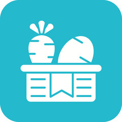 Groceries Delivery Line Icon