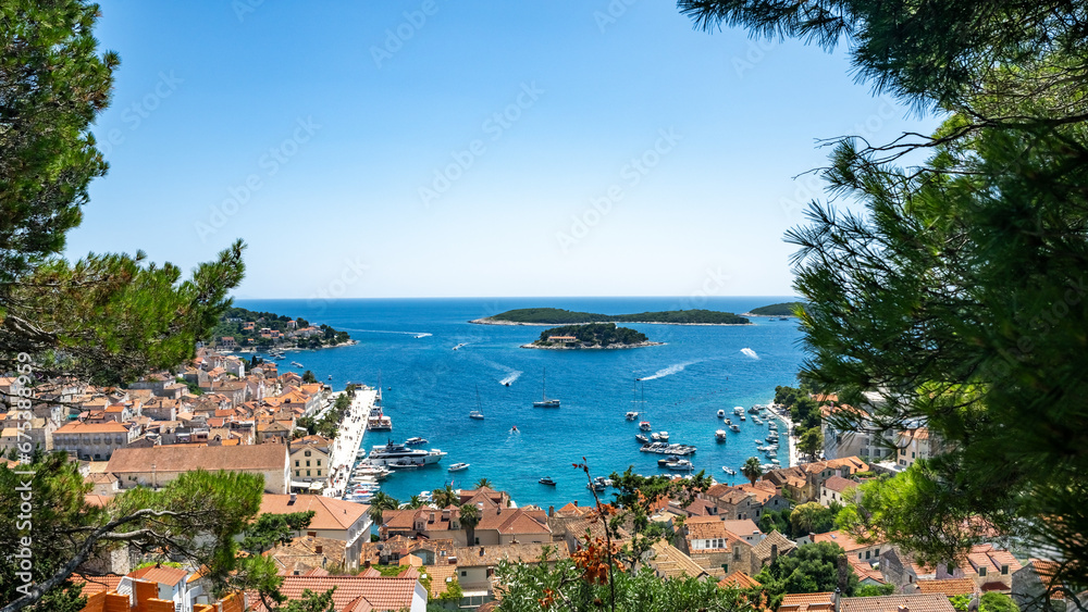 Wall mural Hvar Island Croatia