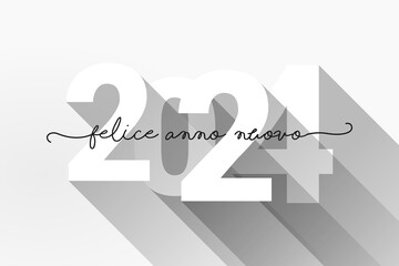 felice anno nuovo - buon anno 2024