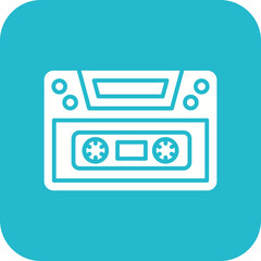 Cassette Line Icon