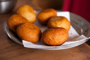 Photograph of typical Peruvian dish 