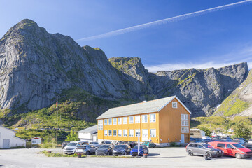 Reine is a settlement and fishing village in Moskenes municipality, Lofoten in Nordland. county,Norway,Europe
