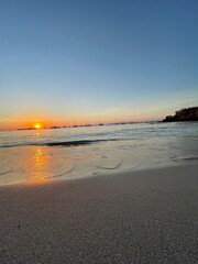 Sunset On the beach 