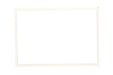 old photo frame texture png isolated picture postcard border