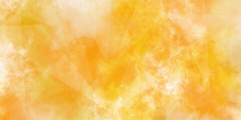 Abstract Grunge orange colorful background old painted grunge background. Fire texture flame art.with tringles shapes background concept for banner, poster, vCard, invitation letter vector.