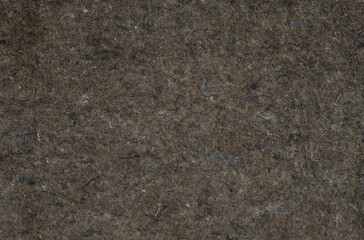 brown felt texture with dark brown fabric background