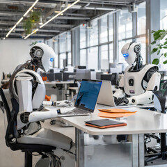 Robots working together as colleagues