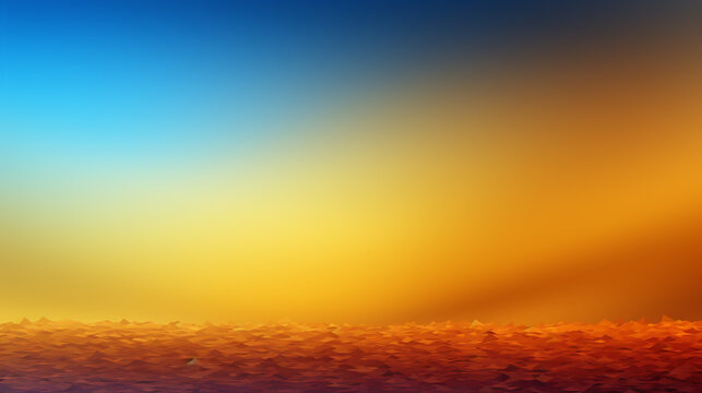 sunset over the field HD 8K wallpaper Stock Photographic Image