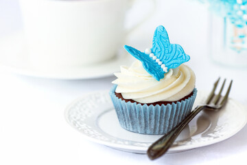 Butterfly cupcake