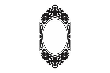 Wave Ornament Border With Transparent Background