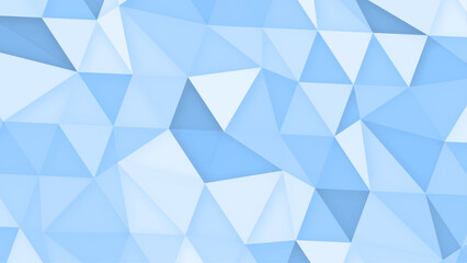 Blue White Polygonal Mosaic Background, Vector illustration, Creative Business Design Templates