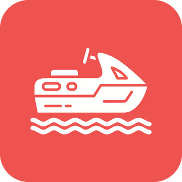 recommend clip art: Jet Ski Line Icon