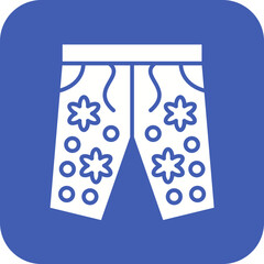 Swimming Pants Line Icon