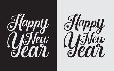 Happy New Year 2024 Svg