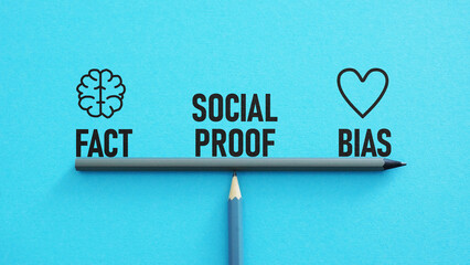 Social proof is shown using the text