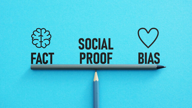 Social proof is shown using the text