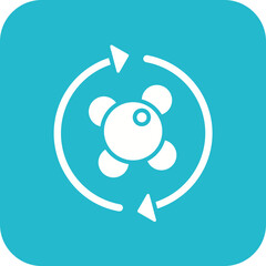 Obraz premium Metabolism Line Icon