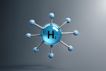 h2 hydrogen molecule fuel cell element