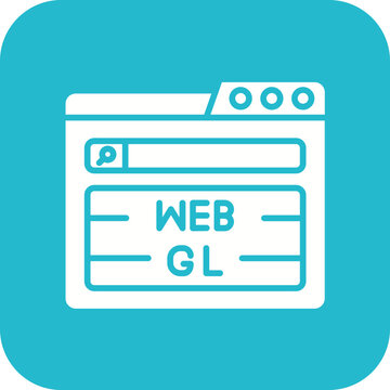 Webgl Line Icon