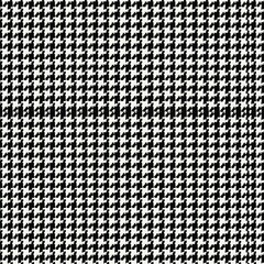 Classic Houndstooth Fabric Pattern