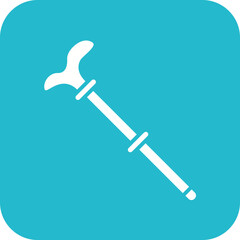 Walking Cane Line Icon