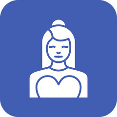 Female Model Line Icon