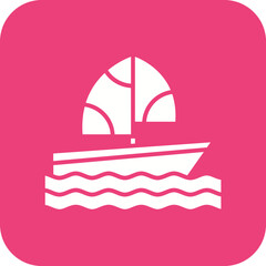 Monsoon Cup Line Icon