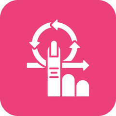Hand Off Line Icon