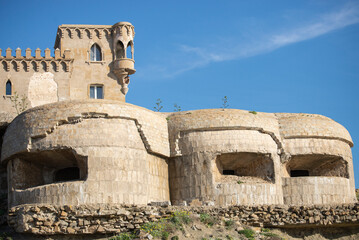 Bunker in tarifa, Cadiz, Spain