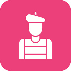 Artist Male Line Icon