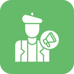 Director Male Line Icon