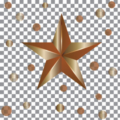 Obraz premium stars on a white background