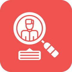 Recruitment Process Line Icon